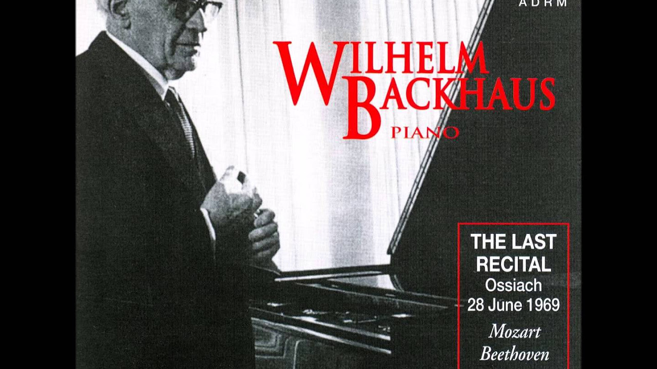  New  Wilhelm Backhaus - The Last Recital