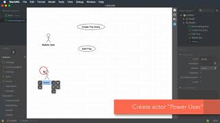 How to Create Associations in Use Case Diagrams using StarUML
