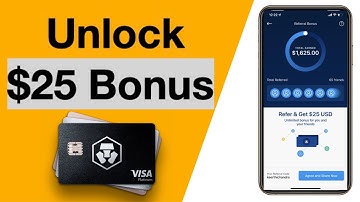 How to Unlock Crypto.com $25 Referral Bonus