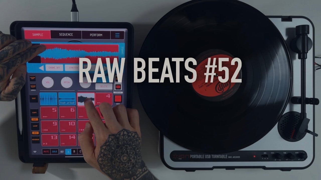 NervousCook$ - RAW Beats #52 - Making Hip Hop With Koala Sampler