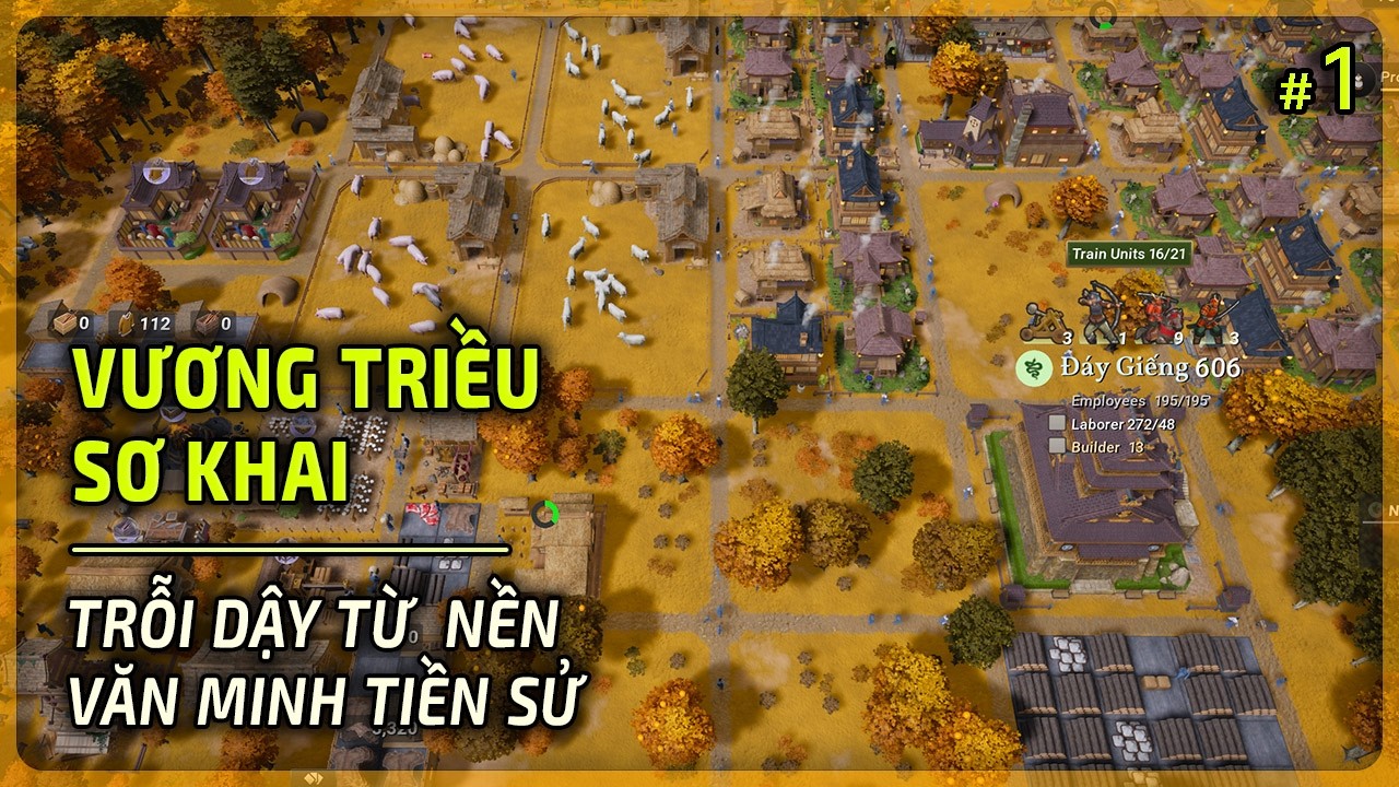 Vương triều trỗi dậy - Nền văn minh sơ khai thời tiền sử tiến lên trung cổ | Kingdoms Reborn #1