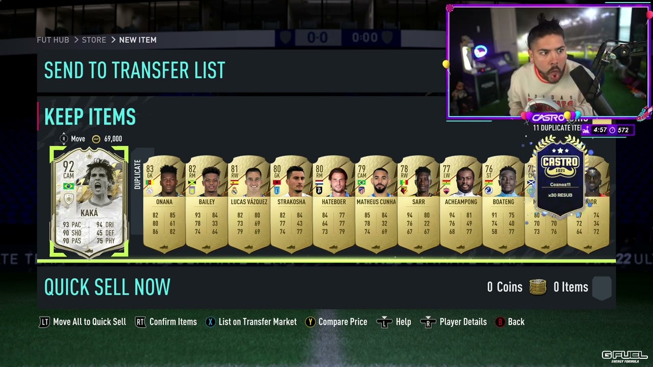CASTRO PACKS A $2,000,000 ICON MOMENTS CARD!!!!!!!