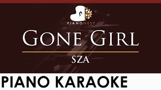 Miniatura del video "SZA - Gone Girl - HIGHER Key (Piano Karaoke Instrumental)"