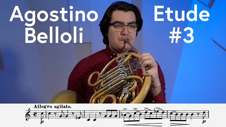Agostino Belloli, Etude #3 from "8 Etudes for Fren...