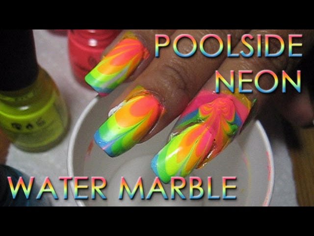 DIY: Nail Art Using A Straw!!! - YouTube
