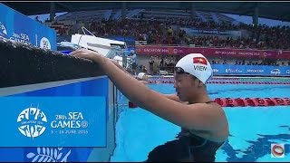 Swimming Women's 200m Butterfly Finals (Day 4) | 28th SEA Games Singapore 2015