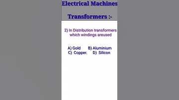 Electrical Machines questions #transformers #bits #objective_type_questions