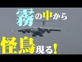 【成田空港】濃霧を切り裂き”怪鳥”見参!ロシア製貨物機イリユーシンIL-76、久しぶりの成田飛来を猛烈な霧の中でジリジリしながら出迎えてみた