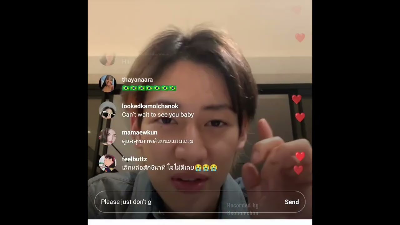 03082024 Bambam's IG LIVE