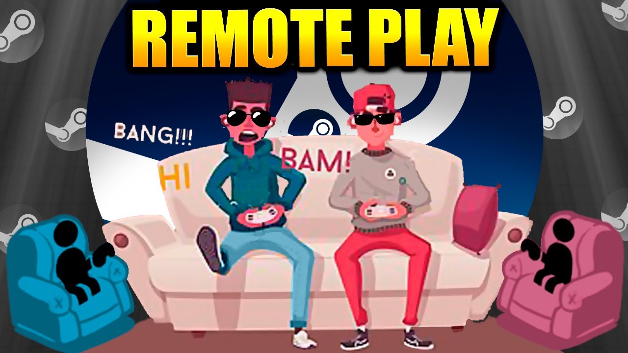 Como usar STEAM Remote play Together 🎮 🎮 [ Multijugador Local a ...