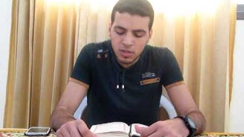 مسابقة القارئ العالمي سمير سمير الاخرس غزة