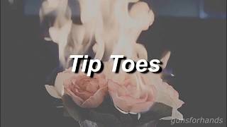 Video thumbnail of "tip toes - half · alive // lyrics"