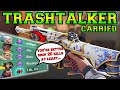 Biggest Trash Talker EVER Gets CARRIED BAD! - Valorant