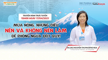 Phòng ngừa đột quỵ nắng nóng - BS.CK2 Nguyễn Thị Phương Nga| BV Thống Nhất