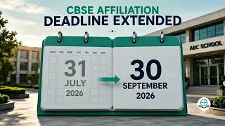 CBSE School Affiliation Deadline Extended ! Eduaccess navigates schools through CBSE affiliation.