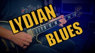C Lydian Blues Jam | Sexy Guitar Backing Track
