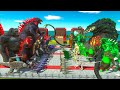 Dark monster war  team legendary devil godzilla 2014 x kong vs team green biollante  arbs