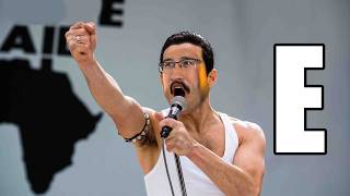 the entire bohemian rhapsody movie but only when fredd E says E