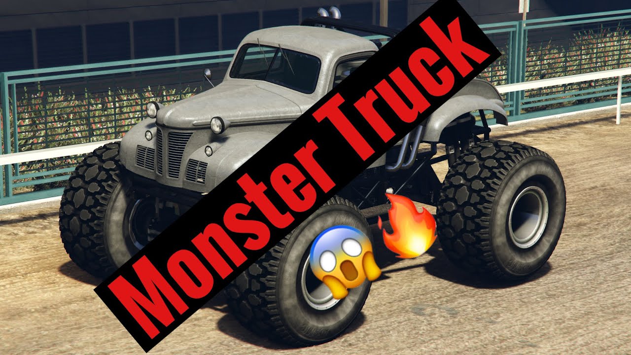 GTA V Monster Truck Mission YouTube