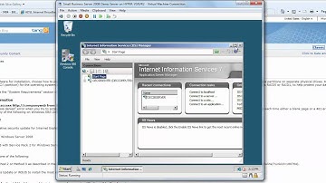 Step 6 - Configuring SBS 2008 (Part 1)