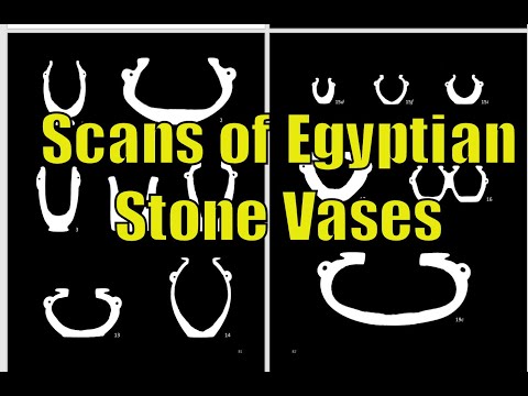 Видео: SCANNED Egyptian Vases (The Other Ones) from the Meijer Collection of Egyptian Stone Vessels