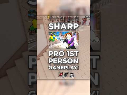 Clean SHARP 1st Person Gameplay! | Roblox SHARP #roblox #robloxsharp #sharp