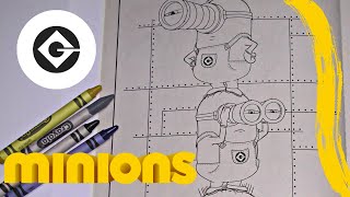 Minions Minions Coloring Page Minions coloring book Minions Coloring for kids YES Toys