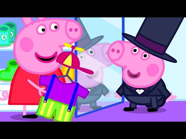 Peppa Pig English Episodes  George Pig Needs New Clothes 