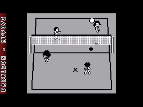 Game Boy - Malibu Beach Volleyball © 1990 Activision - Gameplay