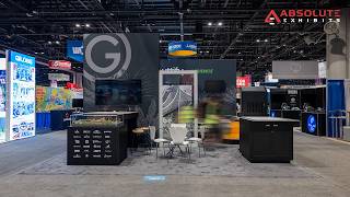 Custom Exhibit with a Bridge Structure and Product Demo Counter | IAAPA 2025