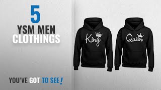 Top 10 Ysm Men Clothings [ Winter 2018 ]: Couple Hoodie - King & Queen Matching His and Her Hoodies