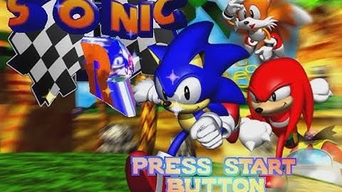 Sonic R Intro