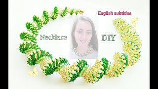 ЖГУТ ИЗ БИСЕРА ИГЛОЙ МАСТЕР КЛАСС / Necklace Harness from Bead diy Tutorial ЖГУТ ИЗ БИСЕРА ИГЛОЙ МАСТЕР КЛАСС / Necklace Harness from Bead diy Tutorial
