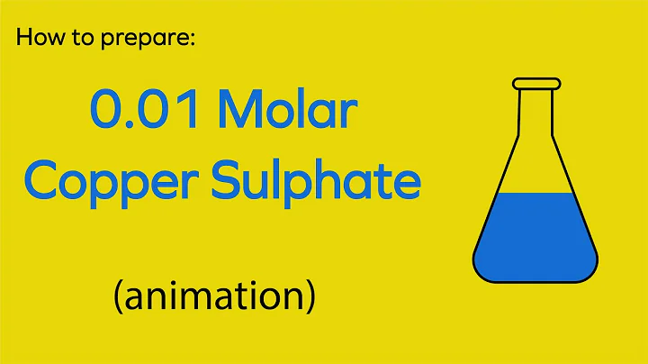 how to prepare 0.01 Molar Copper Sulphate | how do i make copper sulphate solution