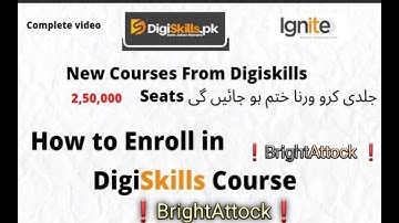 DigiSkills Free courses admetion enrollment start 2022 || digiskills course All people kar skte ho