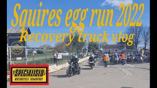 Egg Run support vehicle for Squires cafe 2022 Vlog Breakdown truck