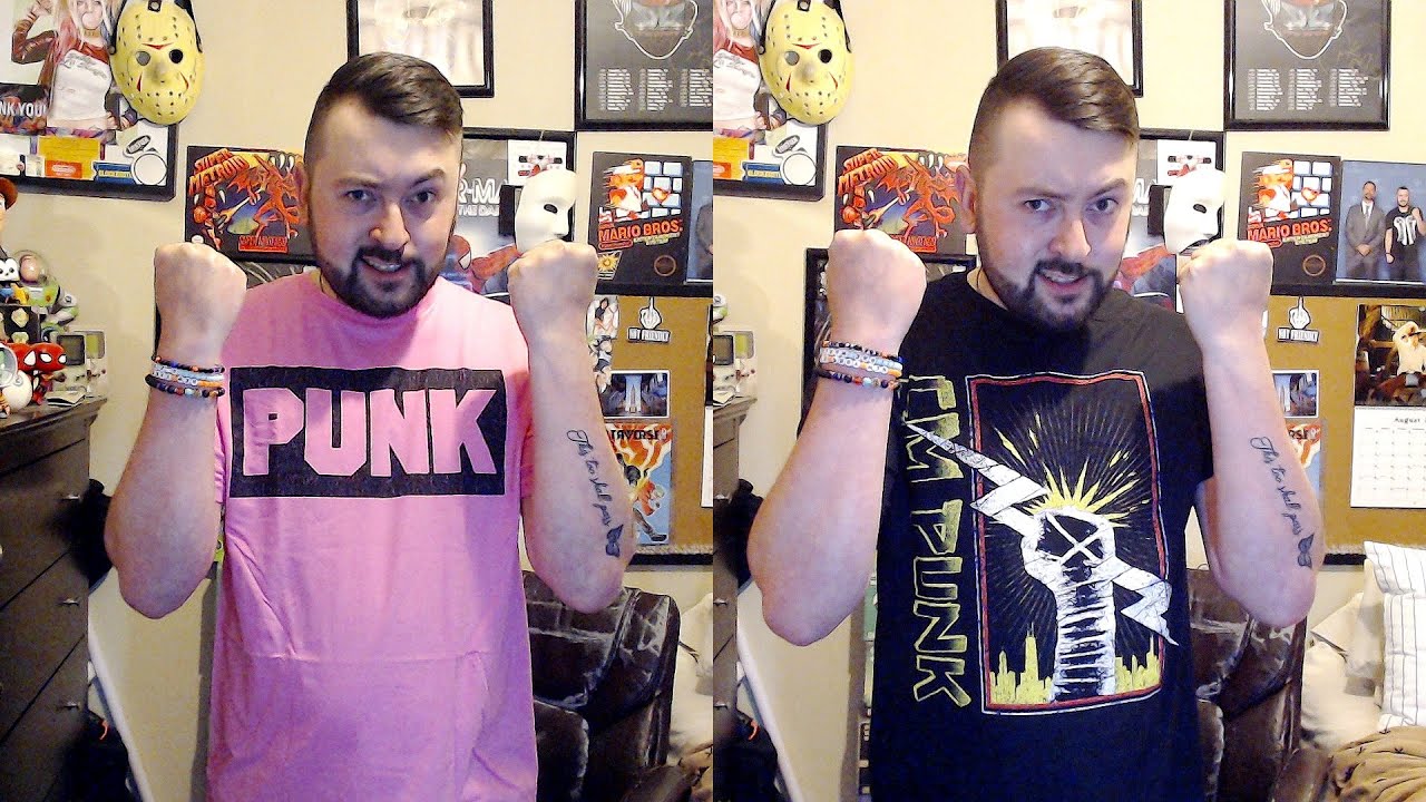 WWEShop CM Punk T-Shirts Unboxing