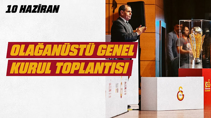 🔴 Galatasaray Spor Kulübü Olağanüstü Genel Kurul Toplantısı gerçekleştirildi