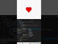 Heart Shape with Pure CSS | Code Skillzz