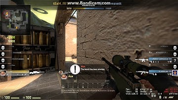 CS GO Mirage 4K AWP3 1v3 clutch