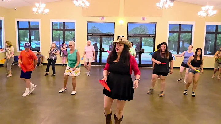 “Boots on the Ground” Line Dance, Front and Back View 🤠🪭 #linedance #bootsontheground #fan #coach