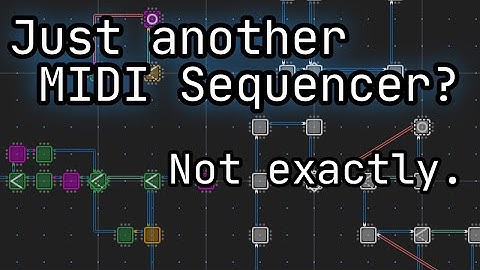 Midinous MIDI Sequencer - Features and Functions Stream