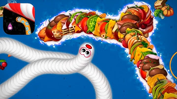 Worms Zone .io - Gameplay Walkthrough Part 3 (iOS, Android)