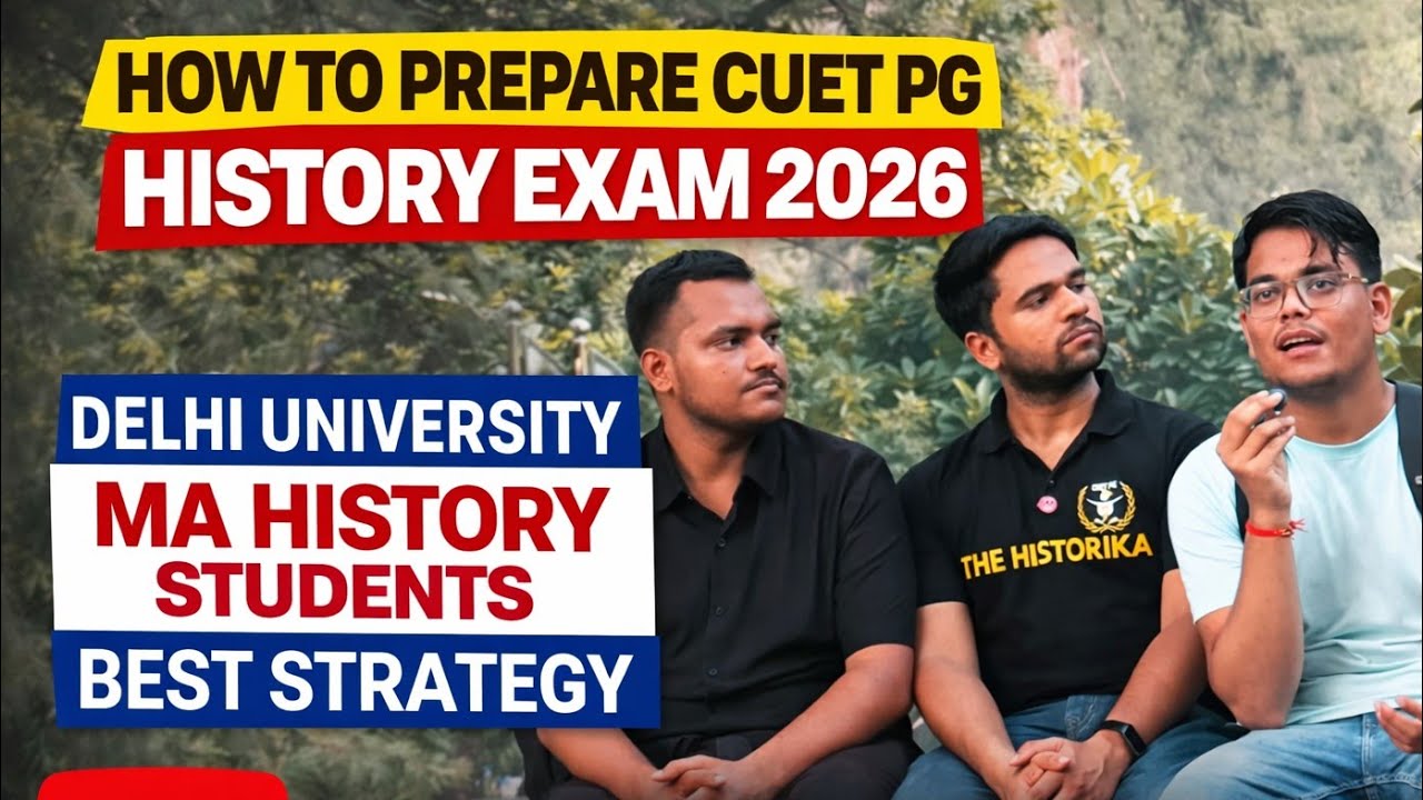 How to Prepare CUET PG MA History exam in 2 Months Best strategy by DU ...