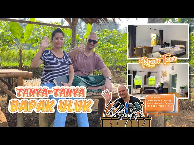 Tour house Aj Keluarga vlog di kampung Banten :) class=