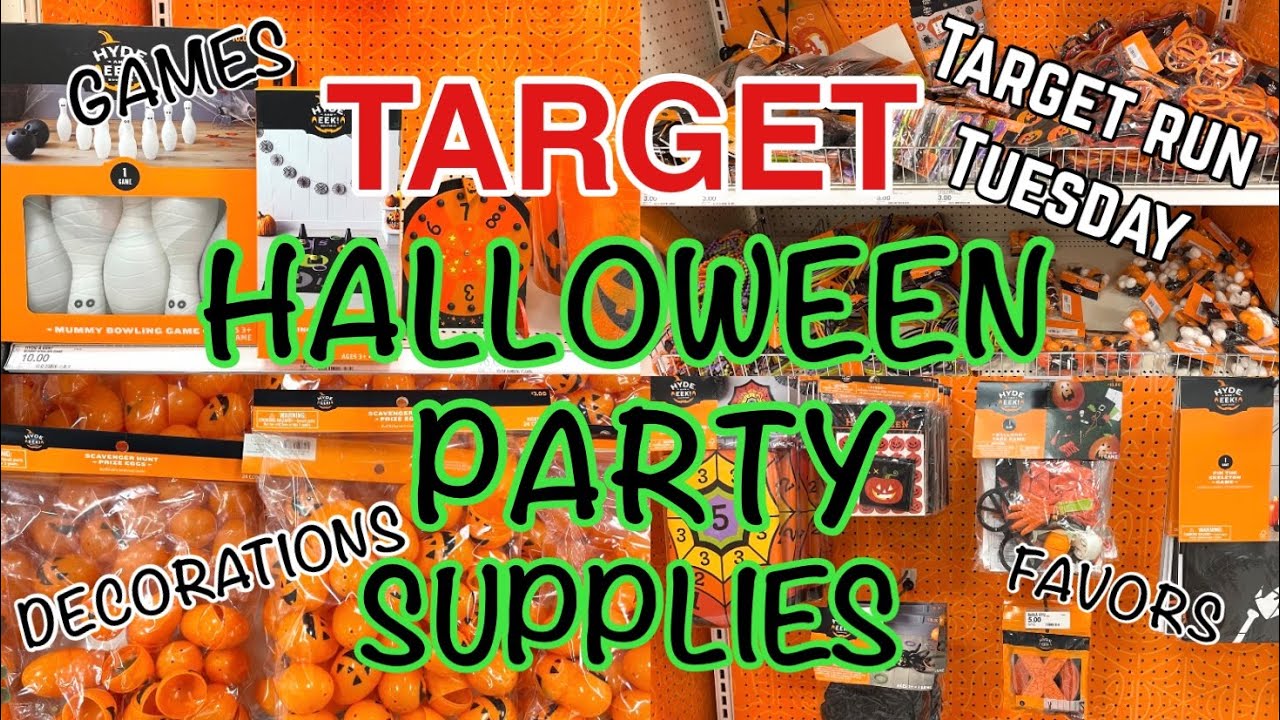TARGET HALLOWEEN PARTY SUPPLIES HALLOWEEN DECORATIONS, PARTY FAVORS