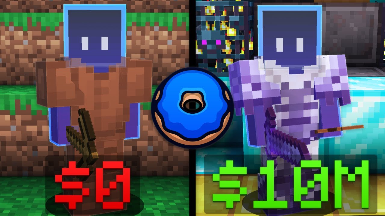 $0 to $10M on Donut SMP with NO FARMS