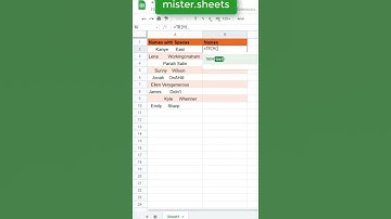 Trim Extra Spaces away in Google Sheets