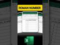 Excel for the Ultra-Rich: Roman Numbers