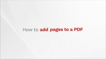 How to add pages to a pdf using PDF Pro
